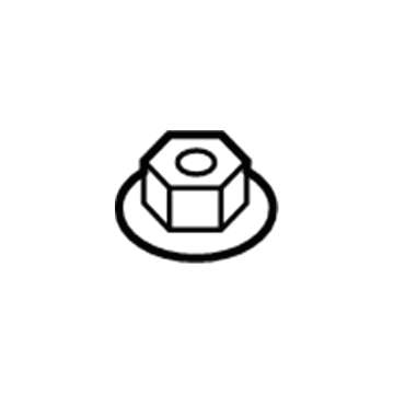 Lincoln -W716771-S440 Upper Mount Nut