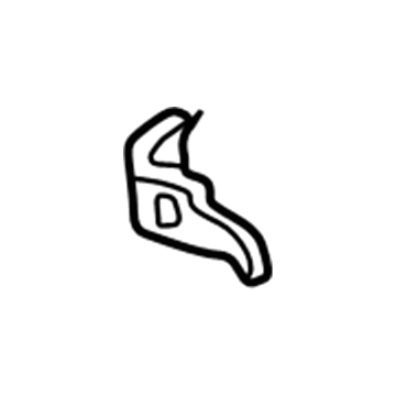 Ford F57Z-9862419-A Handle, Rear Driver Side