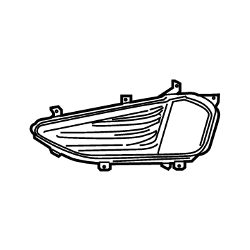 Ford MT4Z-15266-BA Outer Grille