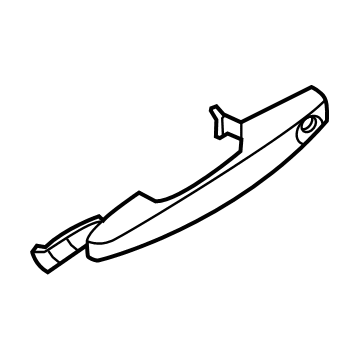 2020 Ford Escape Door Handle - LJ6Z-7822404-BA