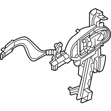 Ford Door Lock Actuators - LJ6Z-78219A64-P