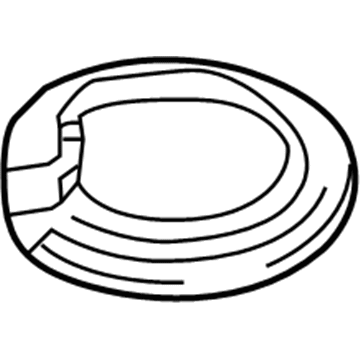 Ford FR3Z-8321-A Lower Spring Insulator, Rear