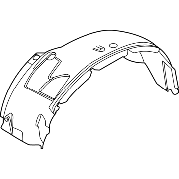 Ford PC3Z-16F099-B Splash Guard Kit