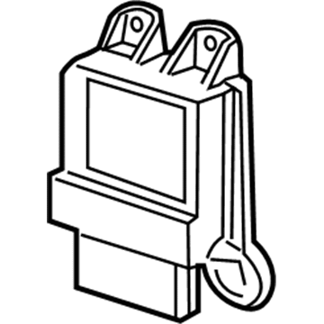 Lincoln Air Bag Control Module - 3W4Z-14B321-AB