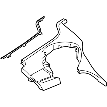 Lincoln EJ7Z-78044D70-AA Top Panel
