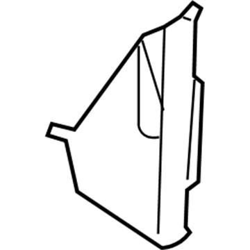 Lincoln 7L1Z-78020A78-AB Lower Cover