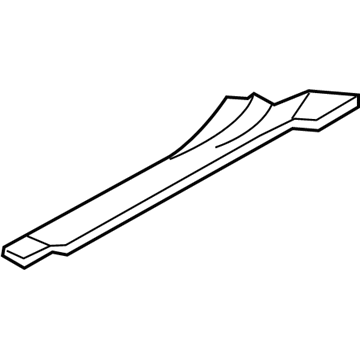 Lincoln FL1Z-4013228-AB Rear Sill Plate