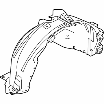 Ford M1PZ-16102-A Fender Liner