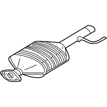 Ford Escape Catalytic Converter - 2L8Z-5E212-BA