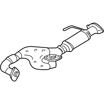 Ford Escape Exhaust Pipe - YL8Z-5E256-CB