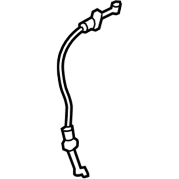 Ford Door Latch Cable - CJ5Z-58221A01-B