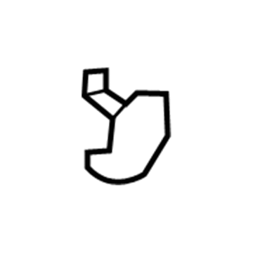 Ford FT4Z-17K922-BA Tow Bracket Cover