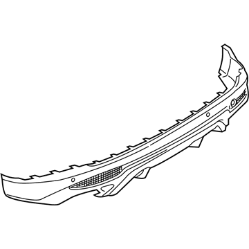 Ford Bumper - FT4Z-17K835-FPTM
