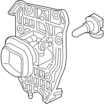 Ford BC3Z-15200-A Fog Lamp, Front Passenger Side