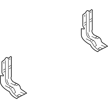 Ford 4C3Z-16A506-AA Step Bar Support Bracket