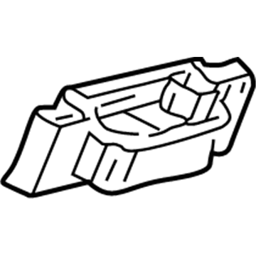 Mercury F7AZ-17698-BA Mirror Inside Bracket