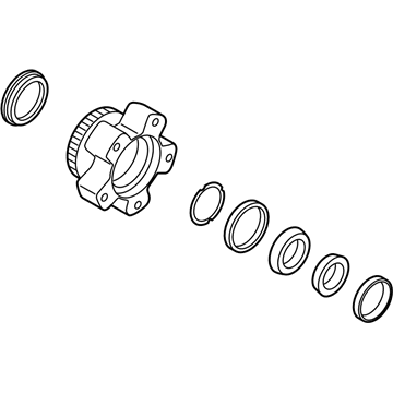 Ford CK4Z-1109-E Rear Hub & Bearing