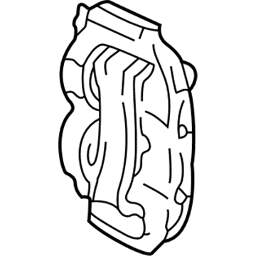 Ford E-250 Econoline Brake Caliper - 6C2Z-2B120-C