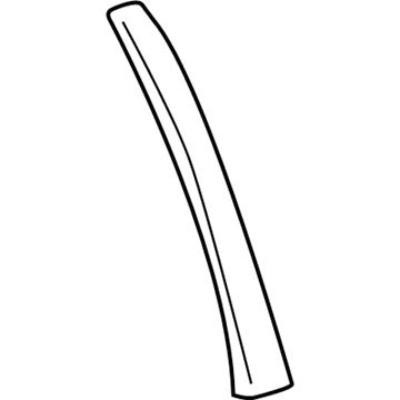 Ford 1L1Z-7820983-AA Upper Molding, Front Driver Side