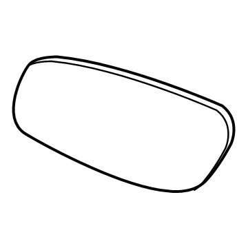 Ford AG1Z-17K707-CC Mirror Glass, Passenger Side