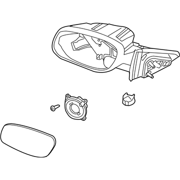 Ford Car Mirror - CG1Z-17682-A