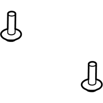 Ford -W715060-S450B Wheel Opening Molding Screw