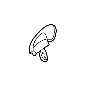 Ford PR3Z-7660263-AA Seat Belt Guide Inner Cover