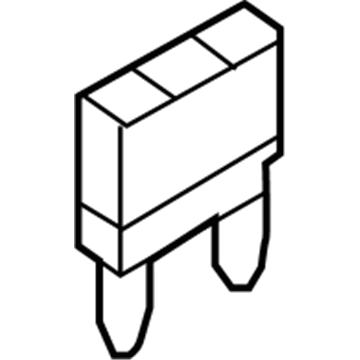 Mercury F2UZ-14526-N Mini Fuse