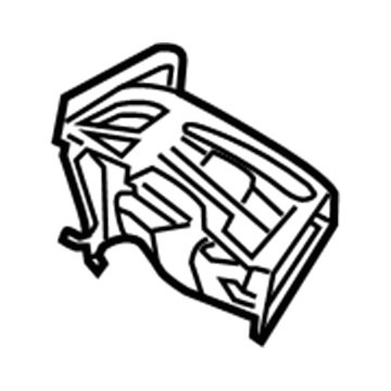 Ford CJ5Z-19893-AC Vent Louver