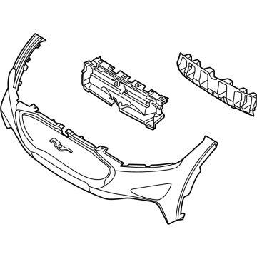 Ford Mustang Mach-E Bumper - LJ8Z-17D957-BBPTM