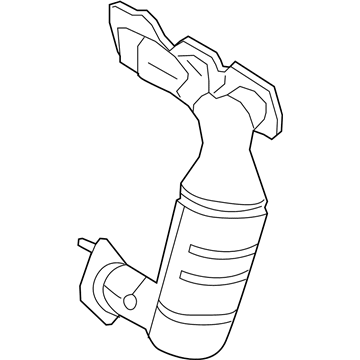 Ford 8L8Z-5G232-AA Manifold W/Converter