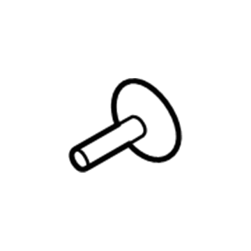 Lincoln -W704874-S439 Lower Deflector Screw