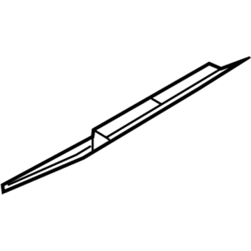 Ford 2W7Z-5451180-AA Inner Rail, Upper Passenger Side