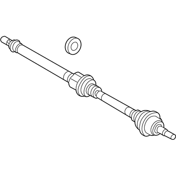 Ford BV6Z-3B436-C Axle Assembly, Front Passenger Side