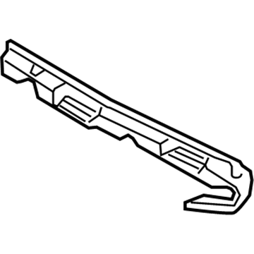 Ford 7A2Z-17D942-C Lower Bracket, Rear Passenger Side