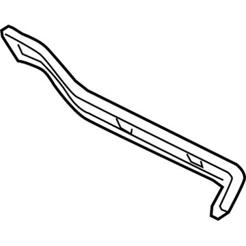Ford 7A2Z-17D942-A Upper Bracket, Rear Passenger Side