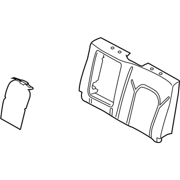 Ford FL3Z-16632A22-D Seat Back Pad