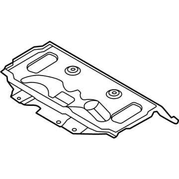 Lincoln Exhaust Heat Shield - LX6Z-5811434-A