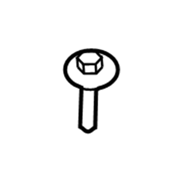 Mercury -W710317-S439 Resonator Bolt