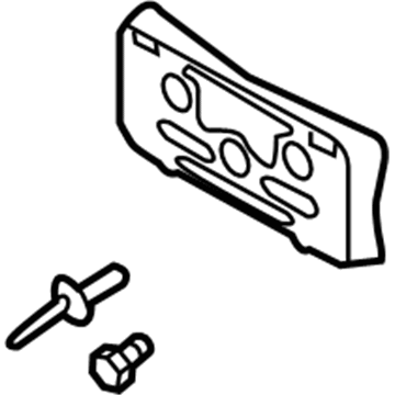 Ford AE9Z-17A385-AA License Bracket