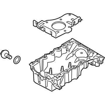 Mercury 7T4Z-6675-A Oil Pan