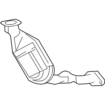Ford Focus Catalytic Converter - YS4Z-5E212-EA