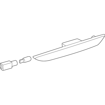Ford FR3Z-15A101-A Side Marker Lamp, Rear Passenger Side