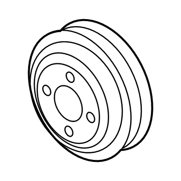 Ford Water Pump Pulley - ML3Z-8509-B
