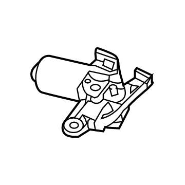 Ford FL3Z-17508-B Wiper Motor