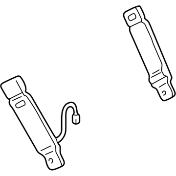Mercury Seat Belt - XL2Z-7861202-AAC