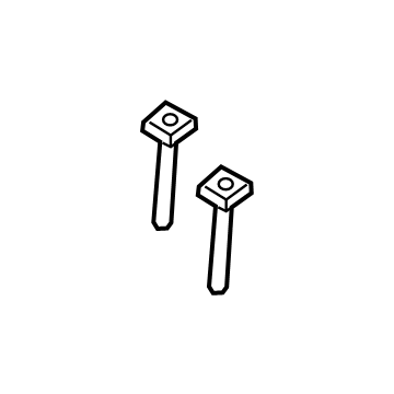Lincoln CU5Z-96610A16-BBZ Headrest Guide