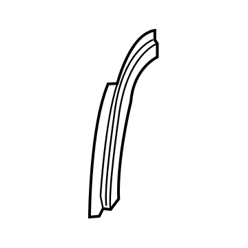 Ford KT1Z-7431013-AA Front Trim, Rear Upper Driver Side