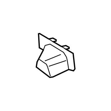 Ford DT1Z-00817-D Hook, Rear Driver Side