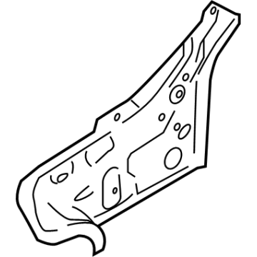 Ford PR3Z-6302509-A Upper Pillar Reinforcement
